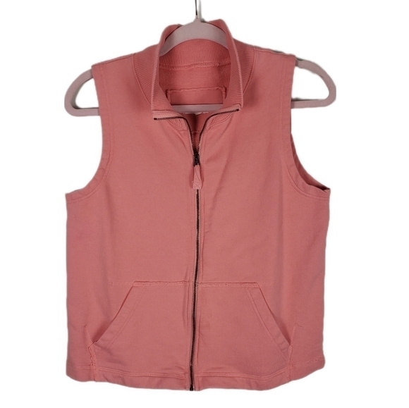 Eileen Fisher Altheltic Wear Zipper Front Vest Size S - Picture 1 of 6